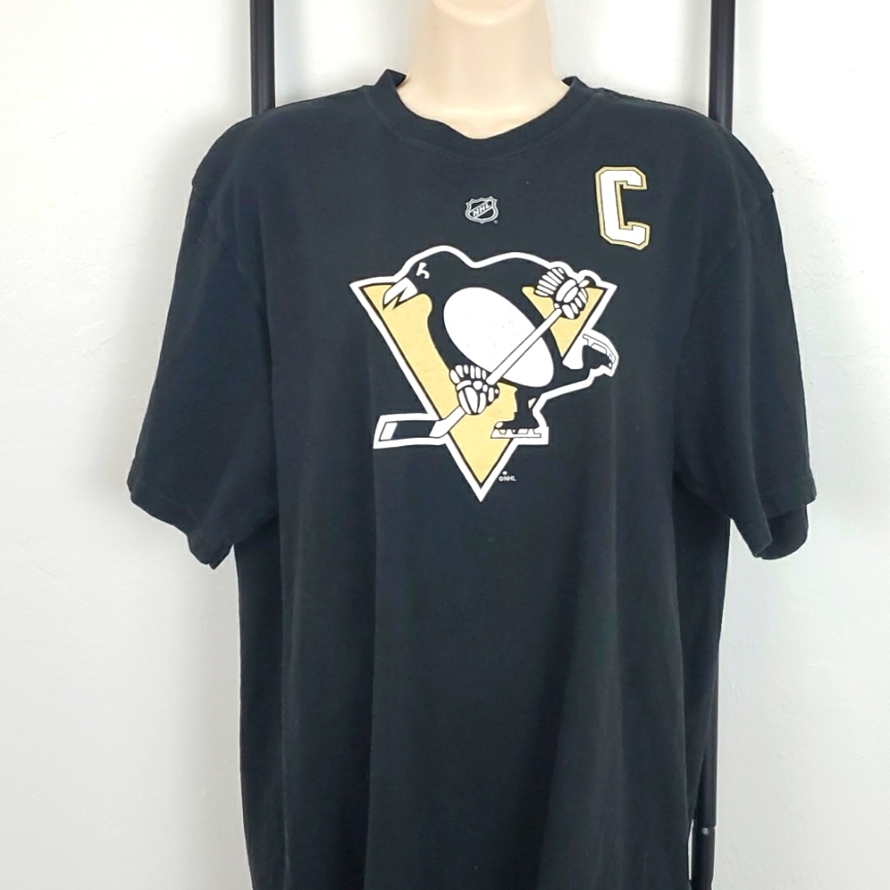 Reebok NHL Pittsburg Penguins Crosby #87 t-shirt cotton size XL